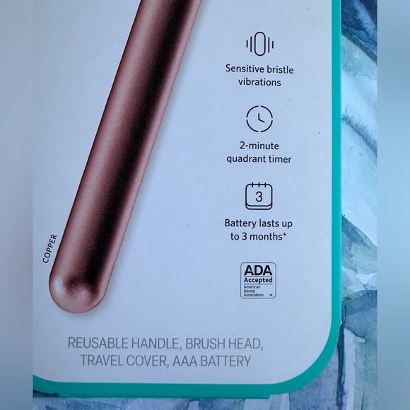 quip Sonic Electric Toothbrush Copper handle - NWT - Picture 3 of 5